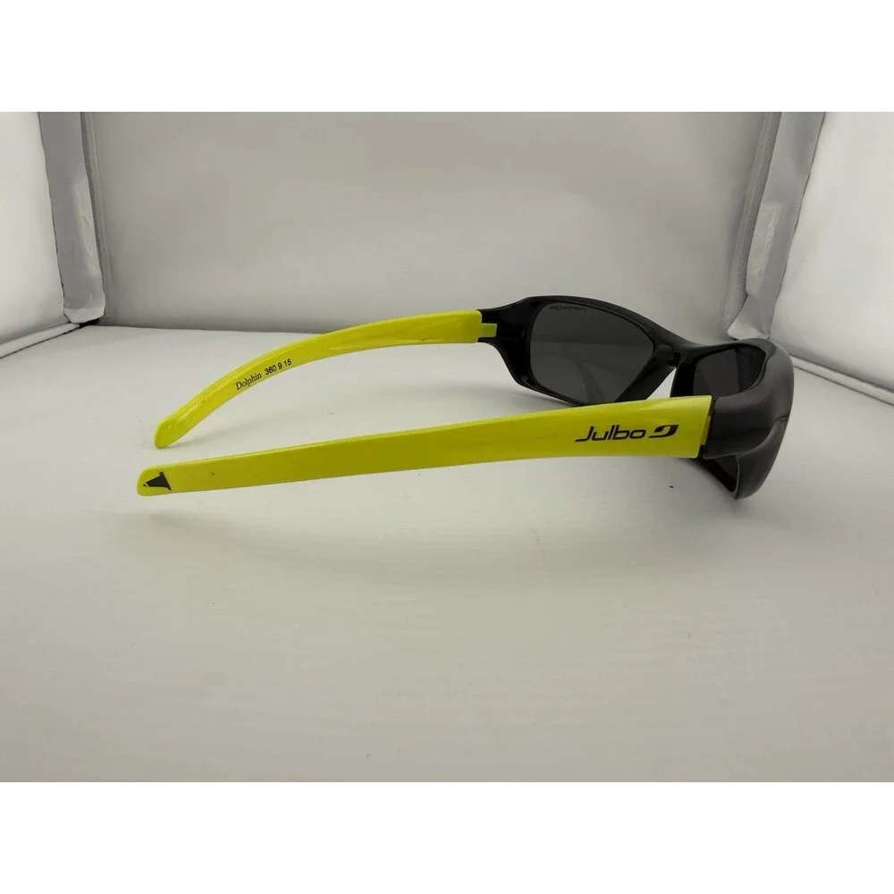 Julbo Dolphin 360 9 15 Sport Sunglasses Black & Yellow w/ Case & Cloth